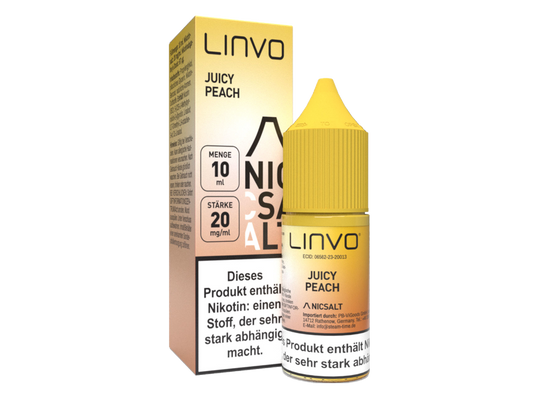Linvo - Nikotinsalz Liquid - Juicy Peach