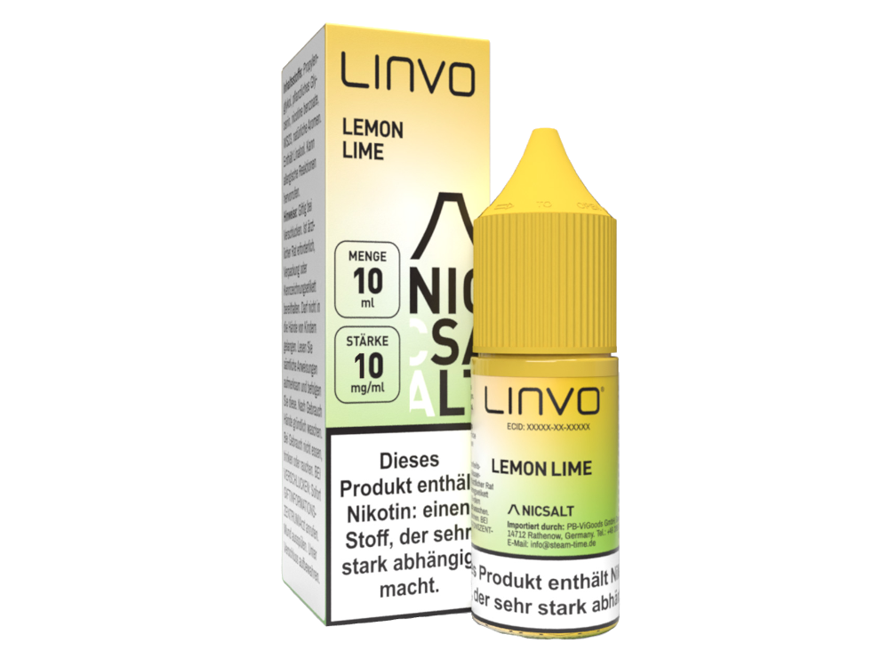 Linvo - Nikotinsalz Liquid - Lemon Lime
