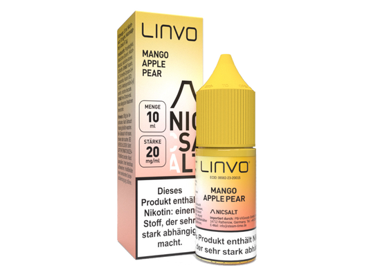 Linvo - Nikotinsalz Liquid - Mango Apple Pear