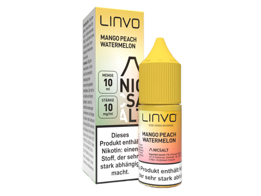 Linvo - Nikotinsalz Liquid - Mango Peach Watermelon