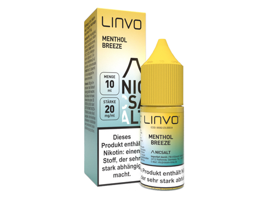 Linvo - Nikotinsalz Liquid - Menthol Breeze