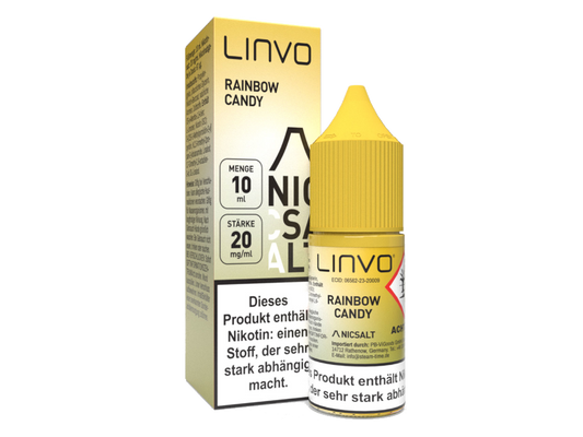Linvo - Nikotinsalz Liquid - Rainbow Candy