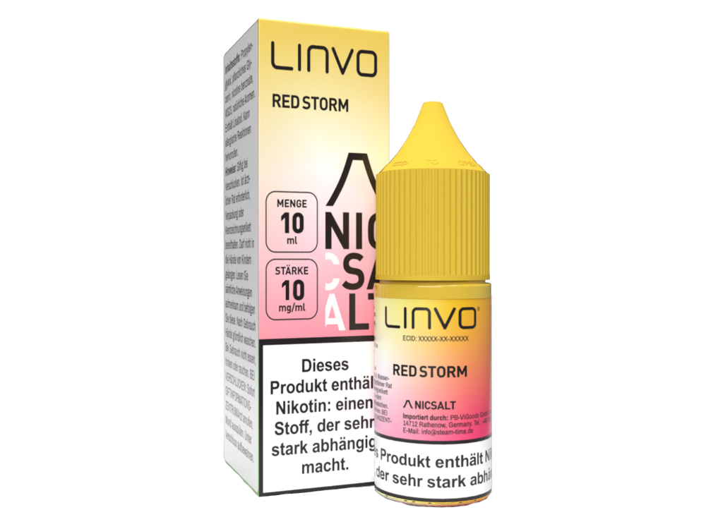 Linvo - Nikotinsalz Liquid - Red Storm