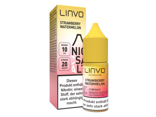 Linvo - Nikotinsalz Liquid - Strawberry Watermelon