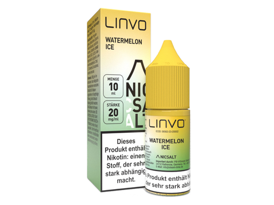Linvo - Nikotinsalz Liquid - Watermelon Ice