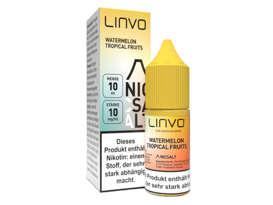 Linvo - Nikotinsalz Liquid - Watermelon Tropical Fruits