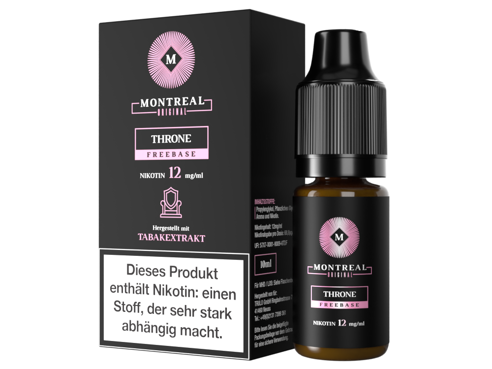 Montreal Original - E-Zigaretten Liquid - Throne