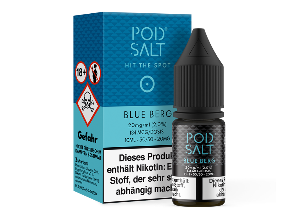 Pod Salt - Blue Berg - Nikotinsalz Liquid