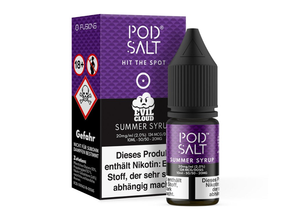 Pod Salt Fusion - Summer Syrup - Nikotinsalz Liquid