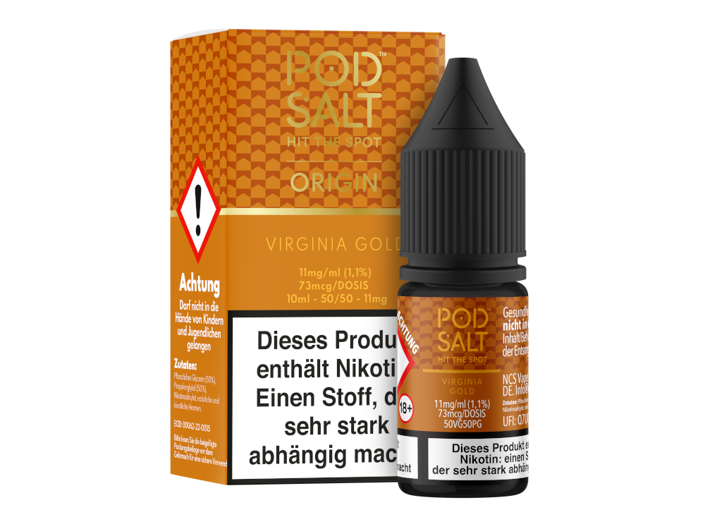 Pod Salt Origin - Virginia Gold - Nikotinsalz Liquid