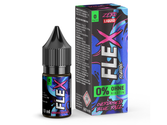 Revoltage - FLEX Nikotinsalz Liquid - Blue Razz