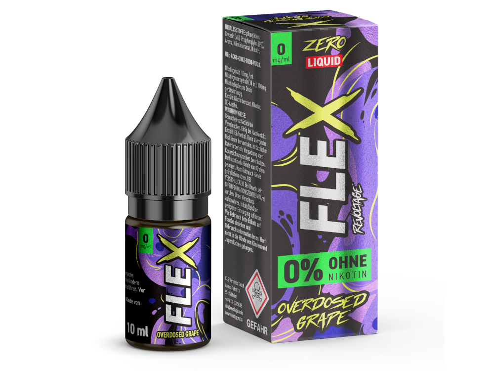 Revoltage - FLEX Nikotinsalz Liquid - Grape