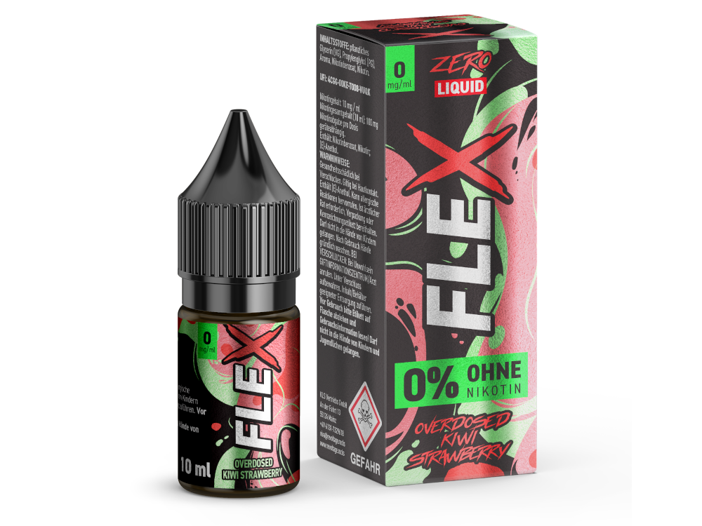 Revoltage - FLEX Nikotinsalz Liquid - Kiwi Strawberry
