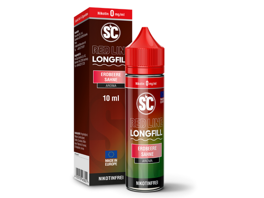 SC - Red Line Longfills 10 ml - Erdbeere Sahne