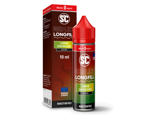 SC - Red Line Longfills 10 ml - Lemon Cheesecake