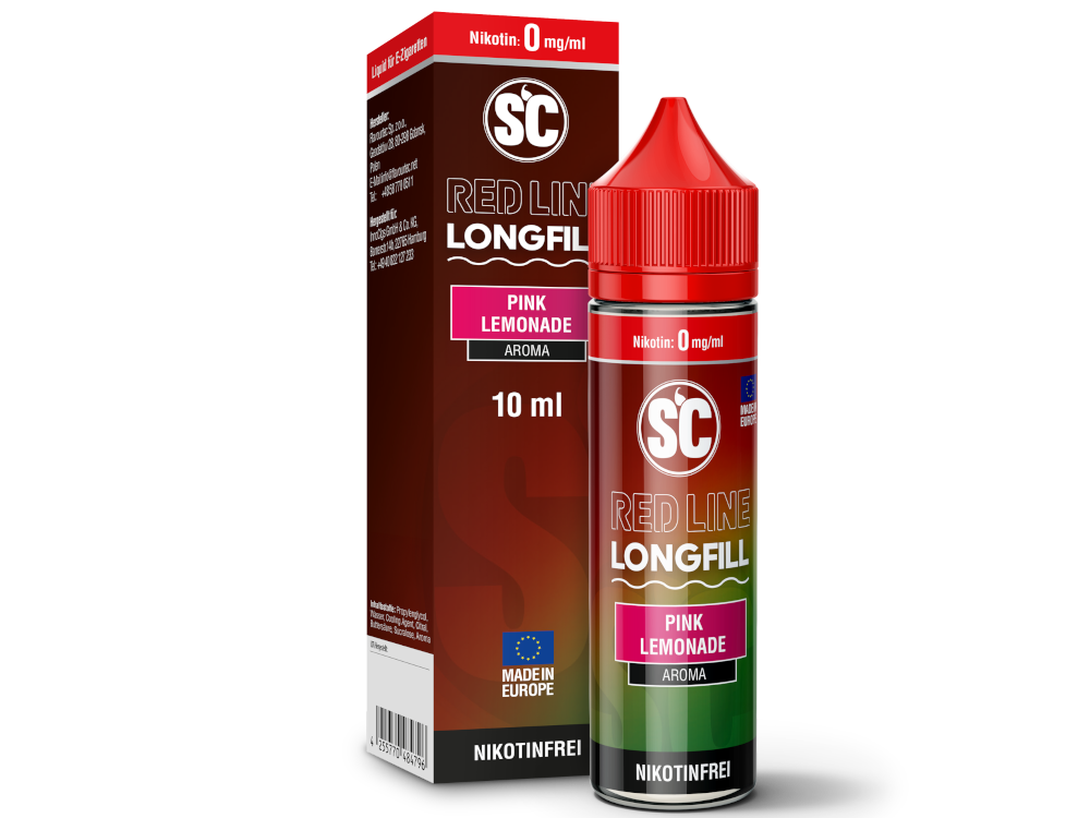 SC - Red Line Longfills 10 ml - Pink Lemonade