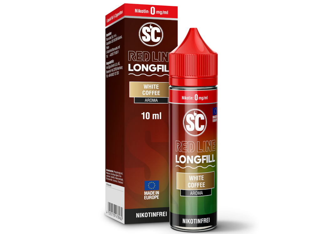 SC - Red Line Longfills 10 ml - White Coffee
