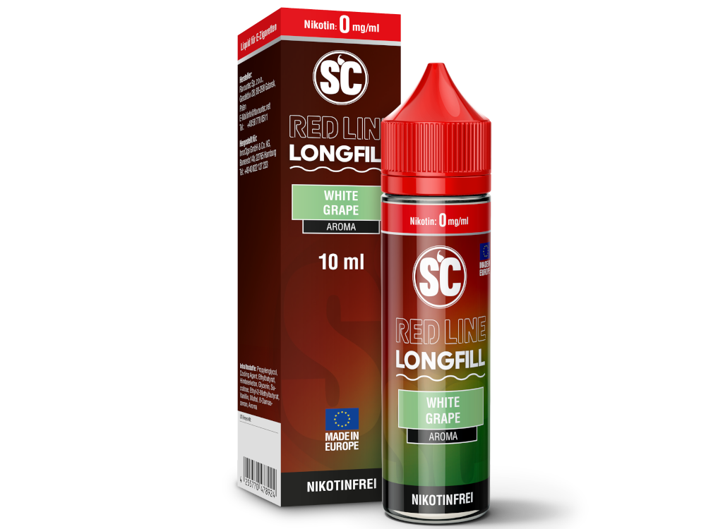 SC - Red Line Longfills 10 ml - White Grape
