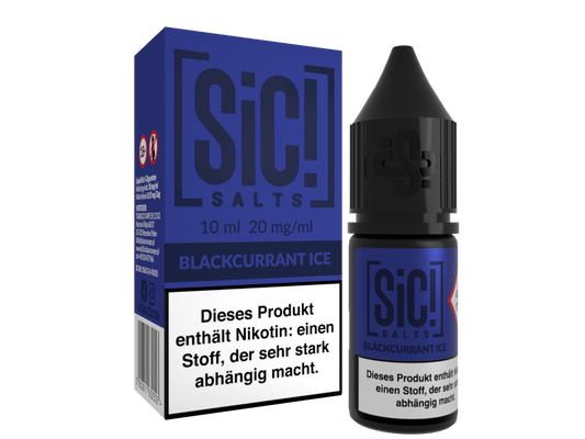 SiC! Salts - Nikotinsalz Liquid - Blackcurrant Ice