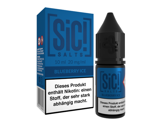 SiC! Salts - Nikotinsalz Liquid - Blueberry Ice
