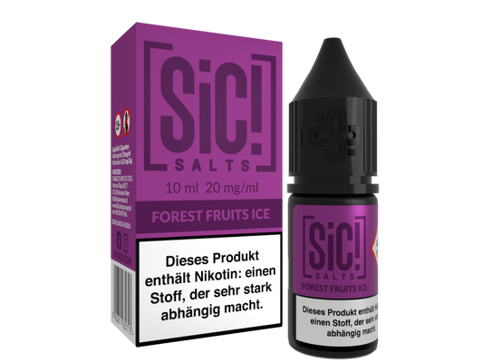 SiC! Salts - Nikotinsalz Liquid - Forest Fruits Ice