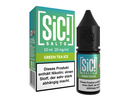 SiC! Salts - Nikotinsalz Liquid - Green Tea Ice