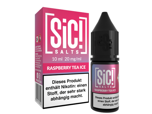 SiC! Salts - Nikotinsalz Liquid - Raspberry Tea Ice