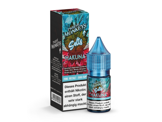 Twelve Monkeys - Iced - Nikotinsalz Liquid - Hakuna