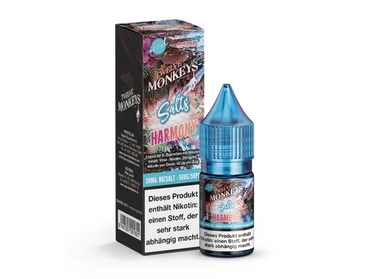 Twelve Monkeys - Iced - Nikotinsalz Liquid - Harmony