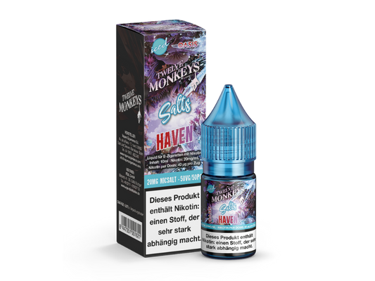 Twelve Monkeys - Iced - Nikotinsalz Liquid - Haven