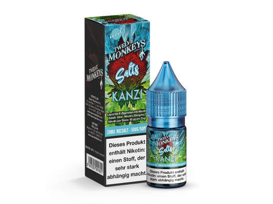 Twelve Monkeys - Iced - Nikotinsalz Liquid - Kanzi