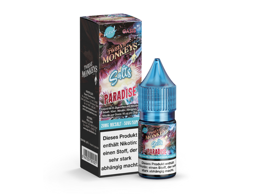 Twelve Monkeys - Iced - Nikotinsalz Liquid - Paradise