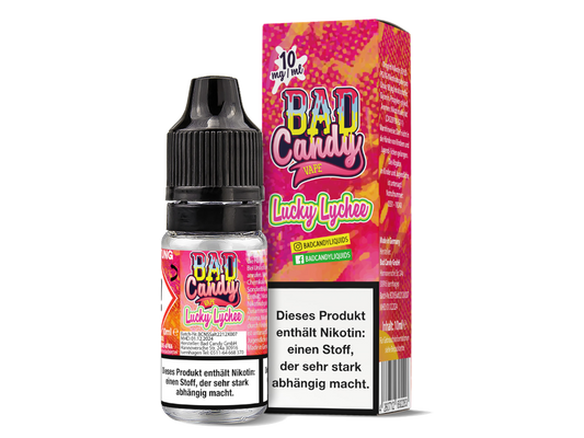 Bad Candy Liquids - Lucky Lychee - Nikotinsalz Liquid