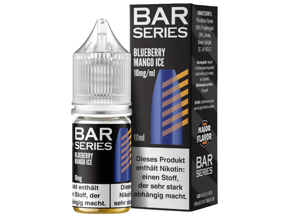Bar Series - Nikotinsalz Liquid - Blueberry Mango Ice