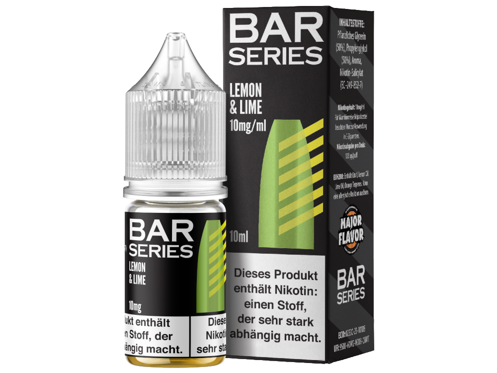 Bar Series - Nikotinsalz Liquid - Lemon & Lime
