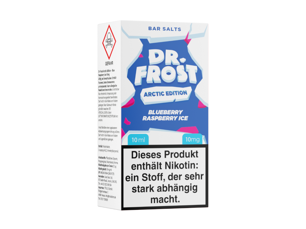 Dr. Frost - Arctic Edition - Nikotinsalz Liquid - Blueberry Raspberry Ice