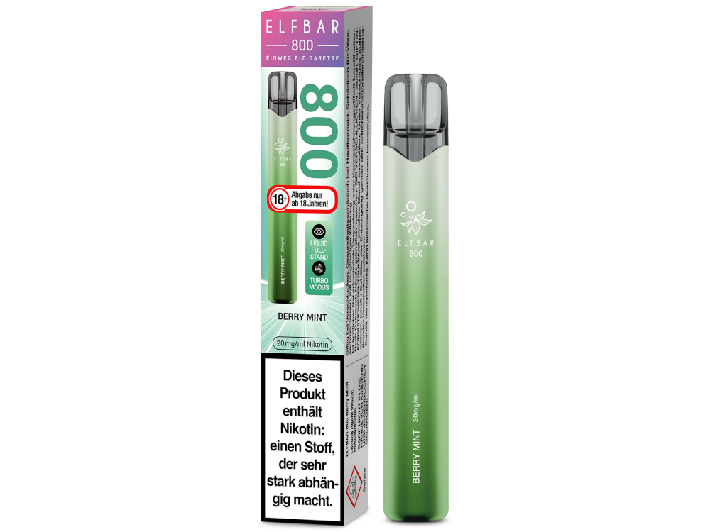 Elfbar 800 Einweg E-Zigarette 20mg