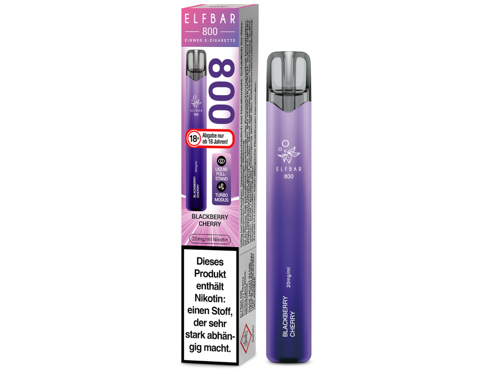 Elfbar 800 Einweg E-Zigarette 20mg