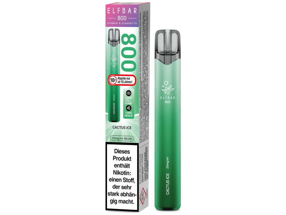Elfbar 800 Einweg E-Zigarette 20mg
