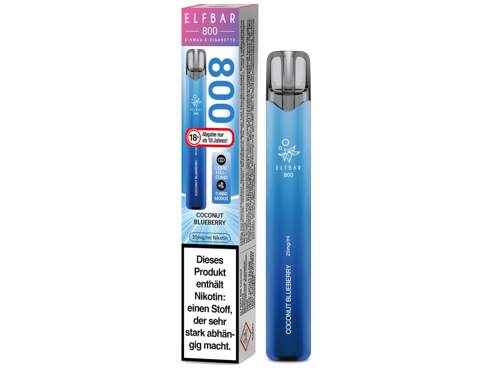 Elfbar 800 Einweg E-Zigarette 20mg