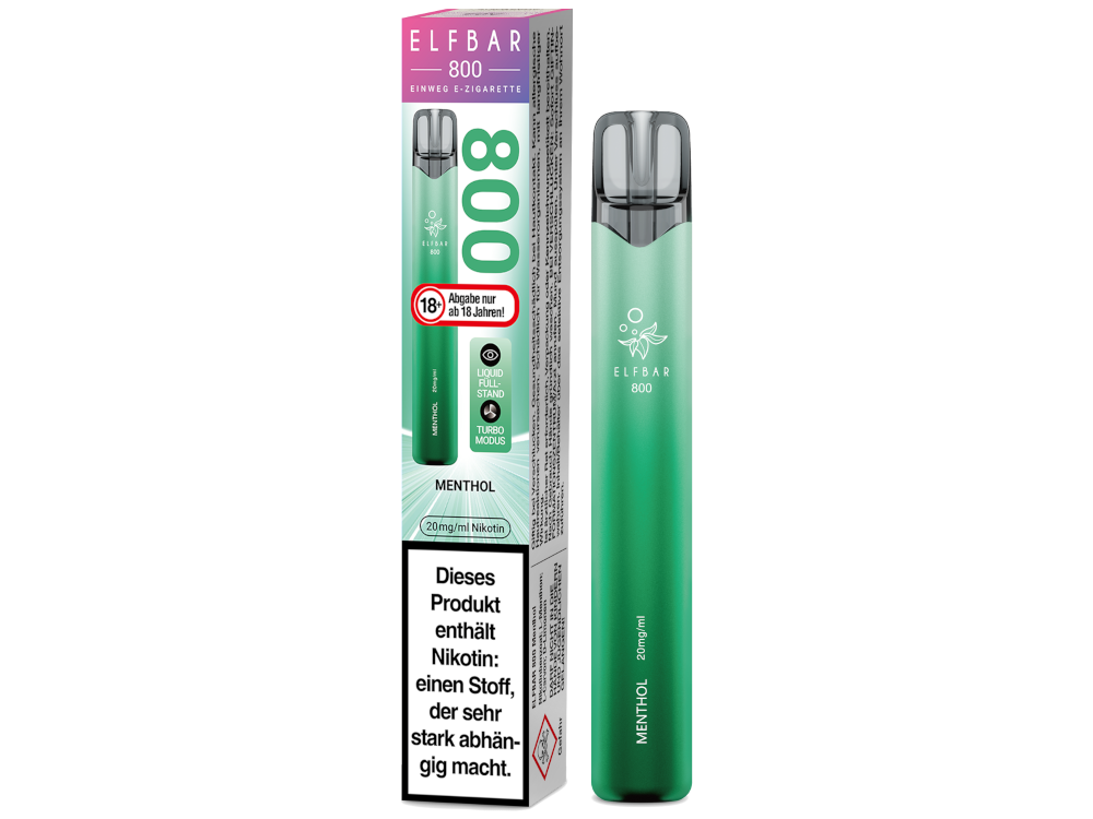 Elfbar 800 Einweg E-Zigarette 20mg