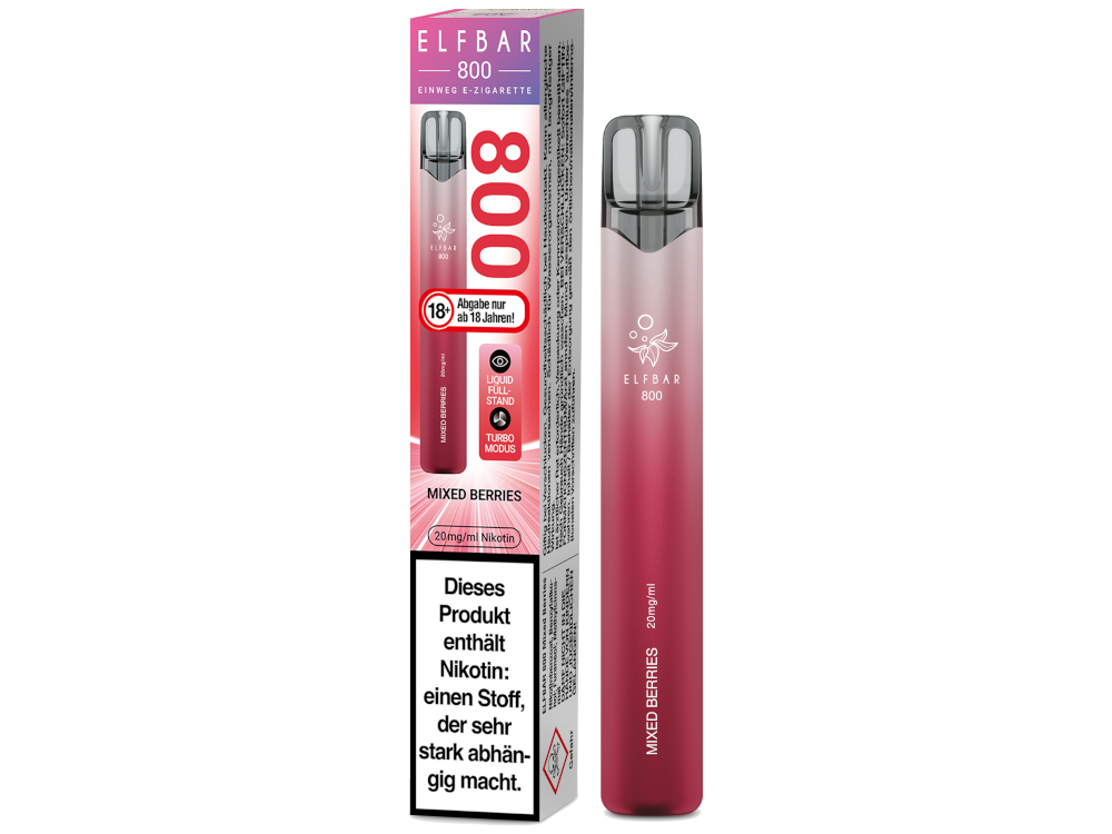 Elfbar 800 Einweg E-Zigarette 20mg