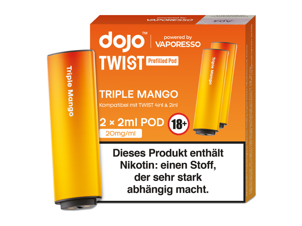 Vaporesso Dojo Twist Pod Triple Mango 20mg 1000x750
