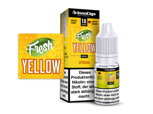 Fresh Yellow Zitrone Aroma - Liquid für E-Zigaretten