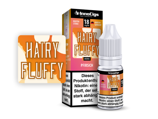 Hairy Fluffy Pfirsich Aroma - Liquid für E-Zigaretten