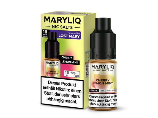 MARYLIQ - Nikotinsalz Liquid - Cherry Lemon Mint