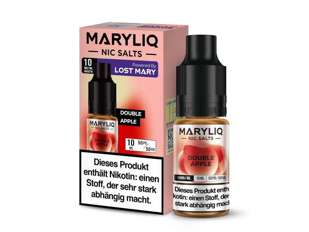 MARYLIQ - Nikotinsalz Liquid - Double Apple