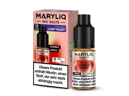 MARYLIQ - Nikotinsalz Liquid - Double Apple