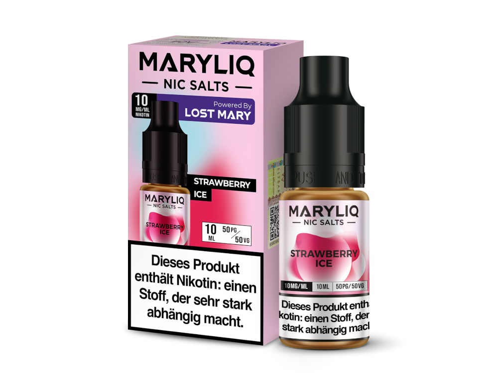 MARYLIQ - Nikotinsalz Liquid - Strawberry Ice
