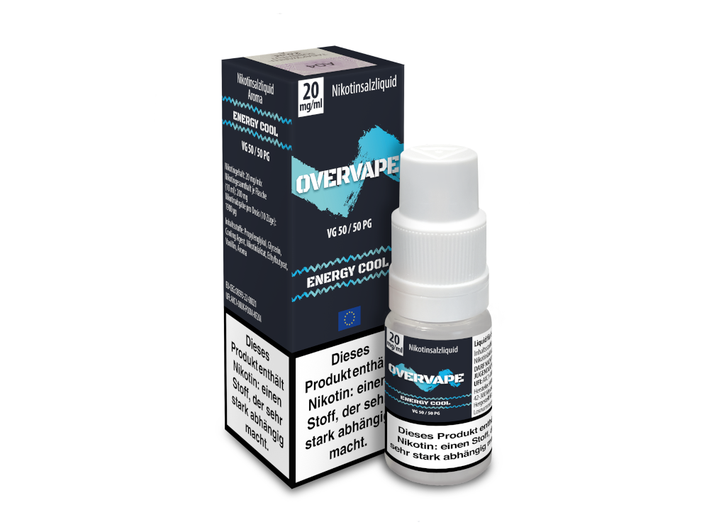Overvape - Nikotinsalz Liquid - Energy Cool